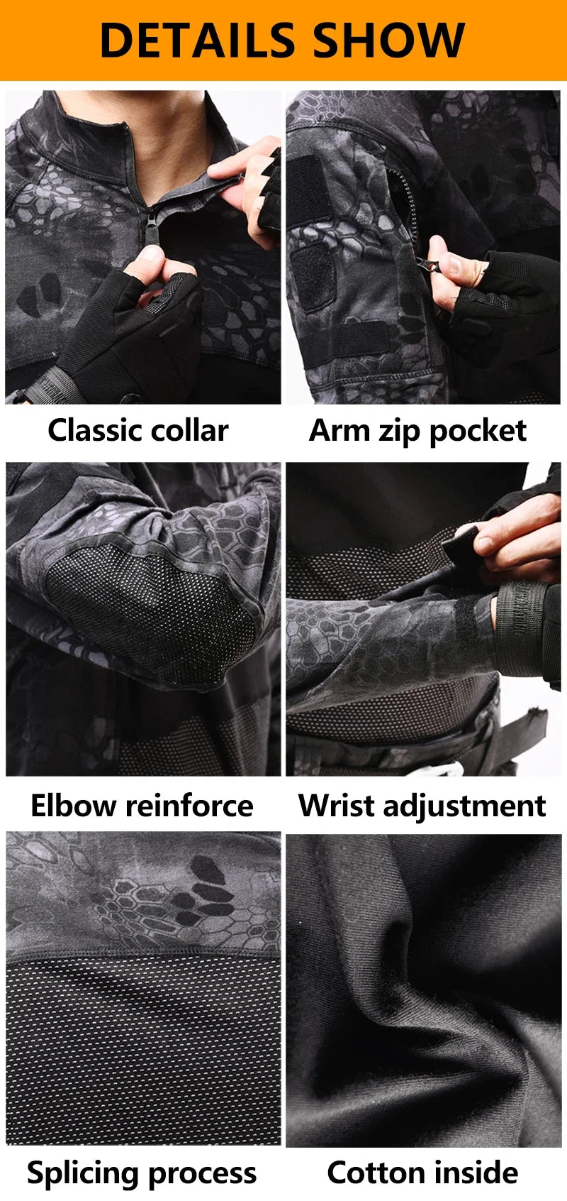 G3 Tactical pants & Long sleeve (slim)