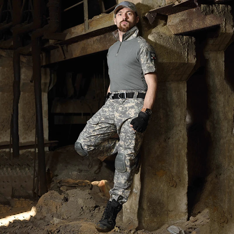 G3 Tactical pants & T-shirt (Other camouflages)