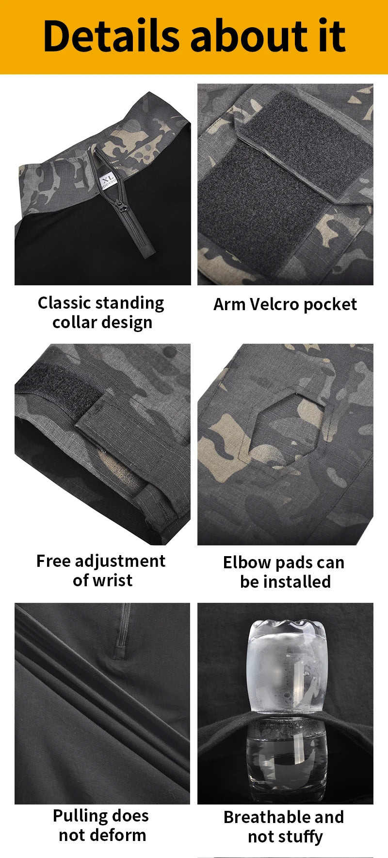 G3 Tactical pants & Long sleeve (Other camouflages)