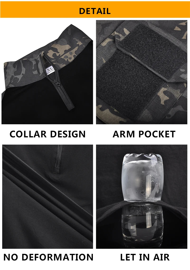 G3 Tactical pants & T-shirt (Other camouflages)