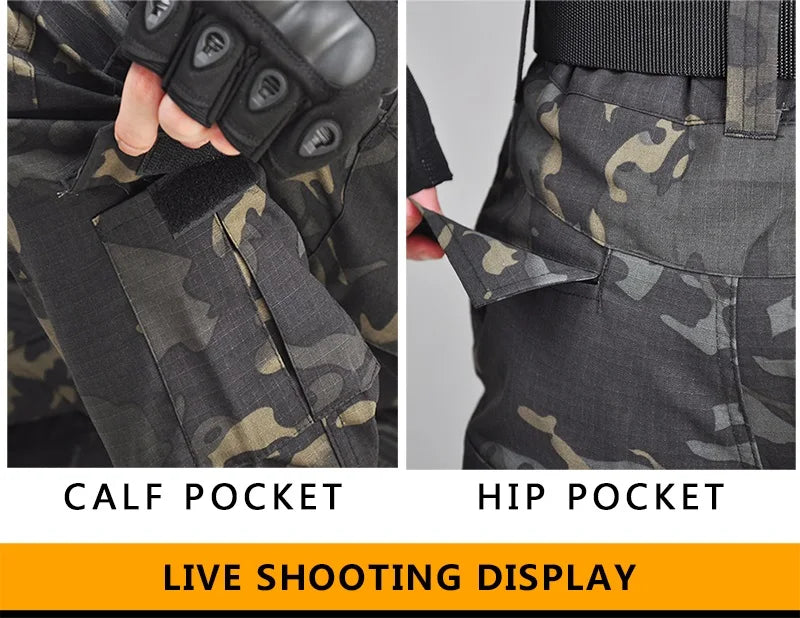 G3 Tactical pants & T-shirt (Other camouflages)